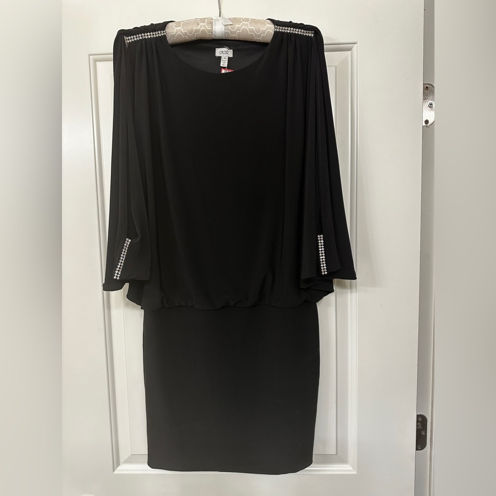 Black Cocktail Dress. Size Medium. NWT.
